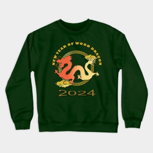 Chinese New Year of Wood Dragon 2024 Crewneck Sweatshirt